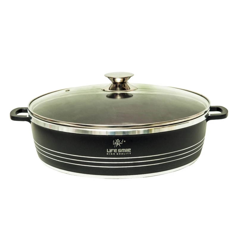 ماهیتابه لایف اسمایل مدل LUSHR-28BB قطر 28 سانتی متر