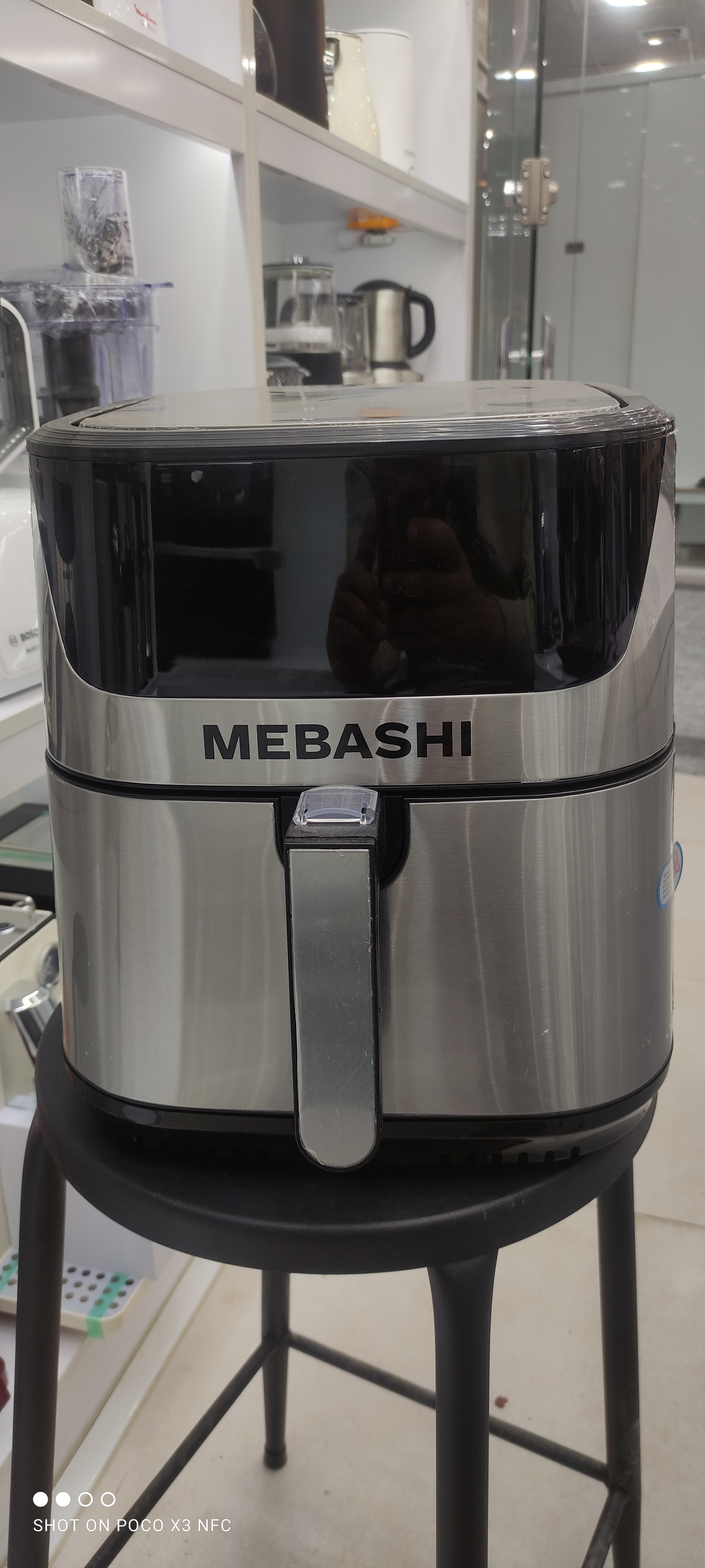 سرخ کن 12 لیتری بدون روغن مباشی مدل  MEBASHI MI-AF968