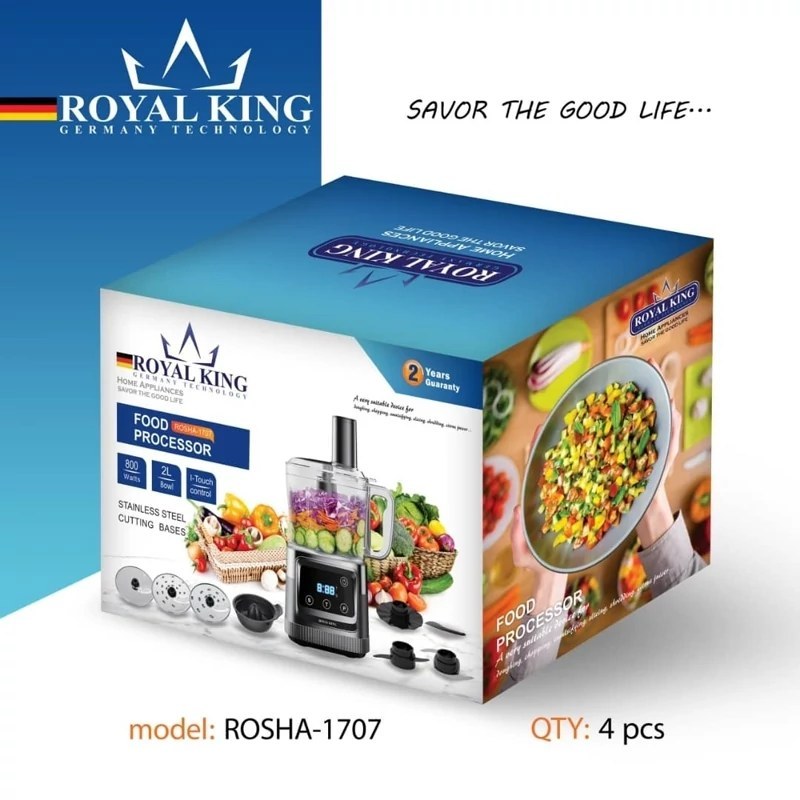 غذاساز رویال کینگ مدل ROSHA-1707