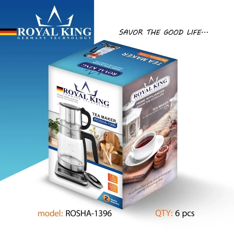 چای ساز رویال کینگ مدل ROSHA-1396