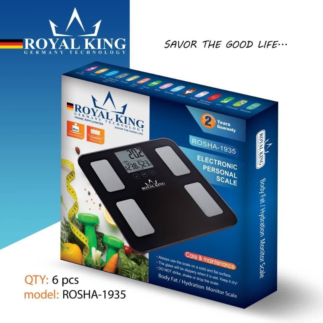 ترازو دیجیتالی هوشمند رویال کینگ مدل ROSHA-1935