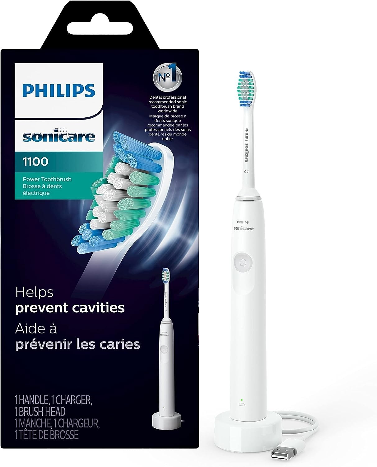 مسواک برقی فیلیپس مدل HX3641/01) 1100 Series Sonic)